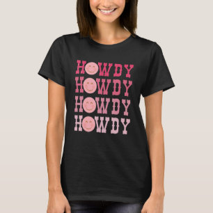 Camiseta Howdy Vintage Rodeo País Ocidental Cowgi Sul
