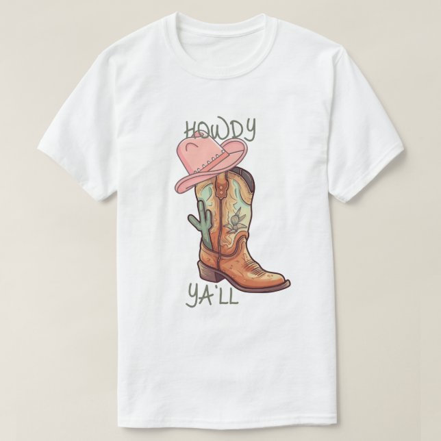 Camiseta Howdy Ya (Frente do Design)