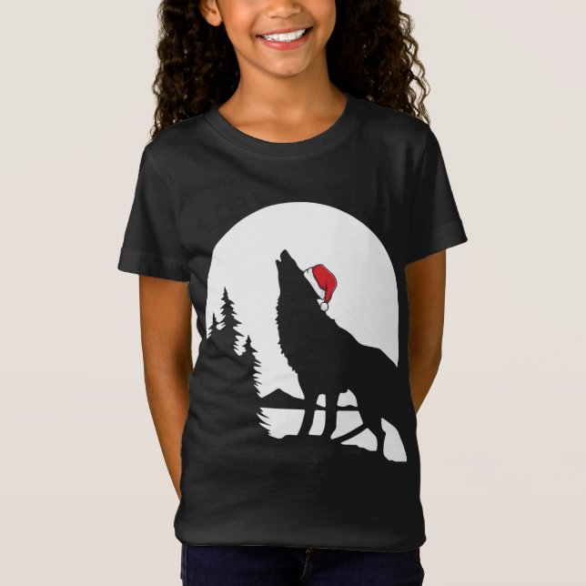 Camiseta Howf Santa Hat Natal Pajama Legal Moon (Frente)