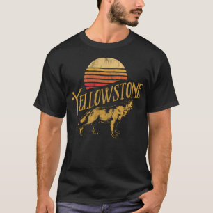 Camiseta Howf Yellowstone National Park Sunset Grap