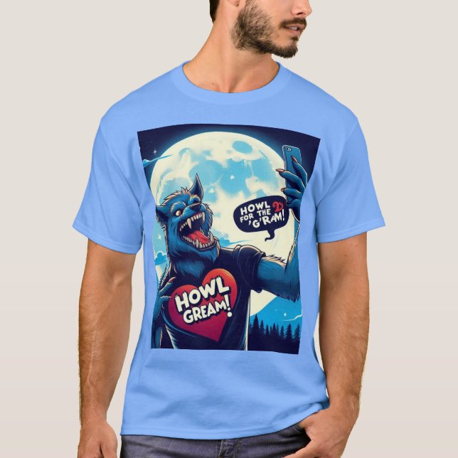 Camiseta Howl para a Gram (Frente)