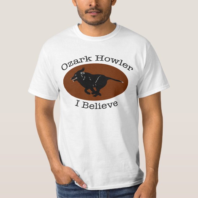 Camiseta Howler de Ozark eu acredito o Tshirt (Frente)