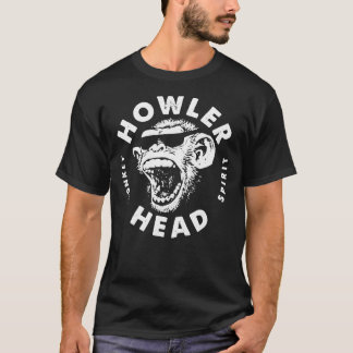 Camiseta Howler Head Monkey Kentucky Bourbon Whiskey Vintag