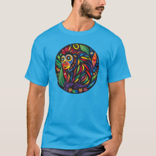 Camiseta Howler Hues: Fusão de Kuna Funk