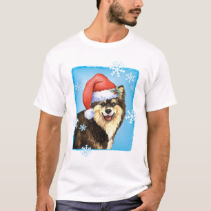 Camiseta Howliday feliz Lapphund finlandês