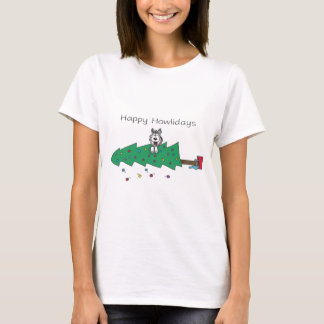 Camiseta Howlidays feliz