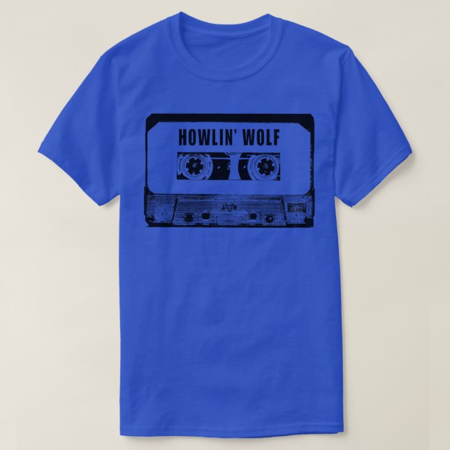 Camiseta Howlin Wolf Cassette Tape (Frente do Design)