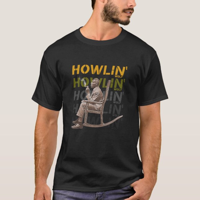 Camiseta Howlin Wolf Soul Man Rockin Cadeira (Frente)