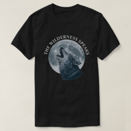 Camiseta Howling Wolf and Moon