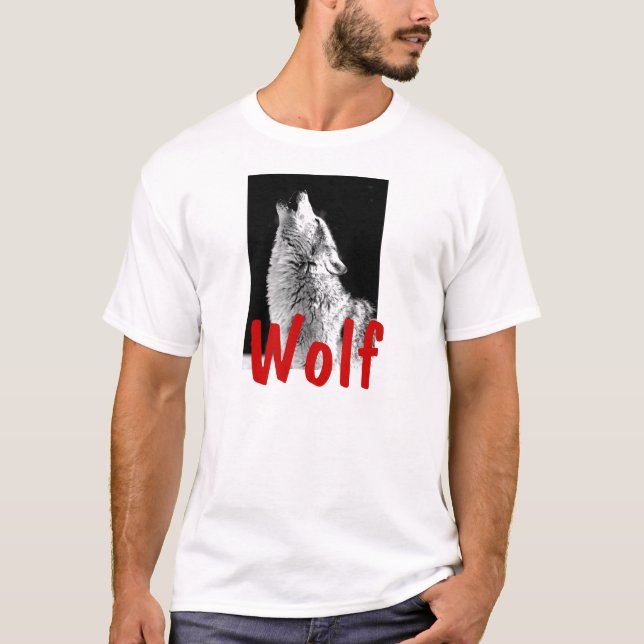 Camiseta Howling Wolf T-shirt (Frente)