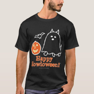 Camiseta Howloween feliz (fantasma)