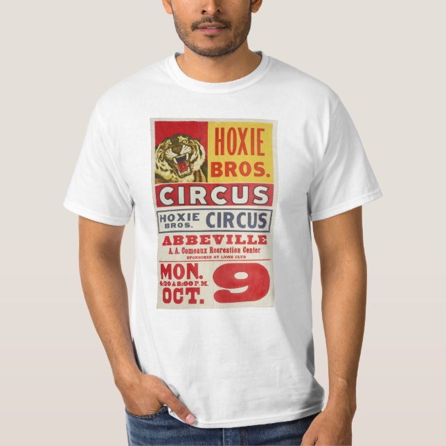 Camiseta Hoxie Bros. Circo (Frente)