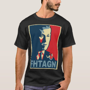 Camiseta Hp Lovecraft FHTAGN Estilo Esperança