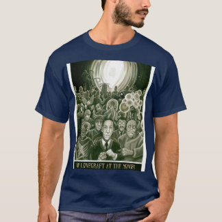 Camiseta HP Lovecraft Nos Filmes