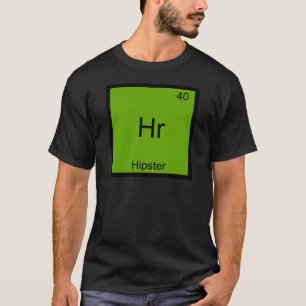 Camiseta Hr - Hipster Engraçado Elemento Meme Química T-S