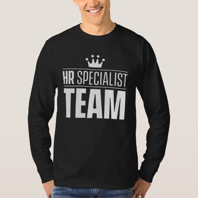 Camiseta HR Specialist Team Department Human Resources Mana (Frente)