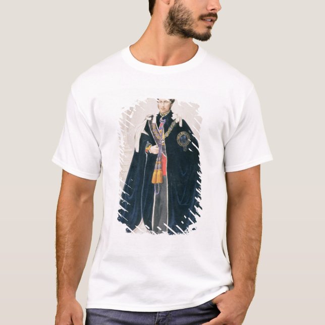Camiseta HRH Albert Edward, príncipe de Gales (Frente)