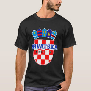 Camiseta Hrvatska, Croácia, Hrvatska zastava, Croácia