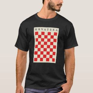 Camiseta Hrvatska Vintage