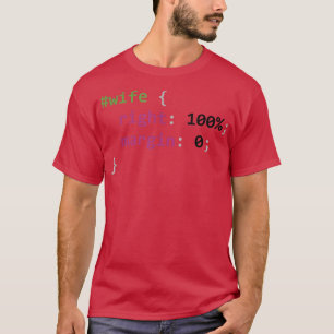 Camiseta Html Css Wife Is Right 2784