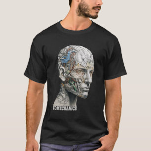 Camiseta Hu Head Science Anatomy Biomechanics