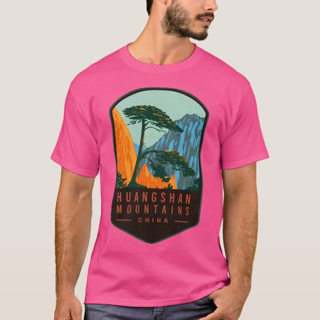 Camiseta Huangshan Monges China Ativa (Frente)