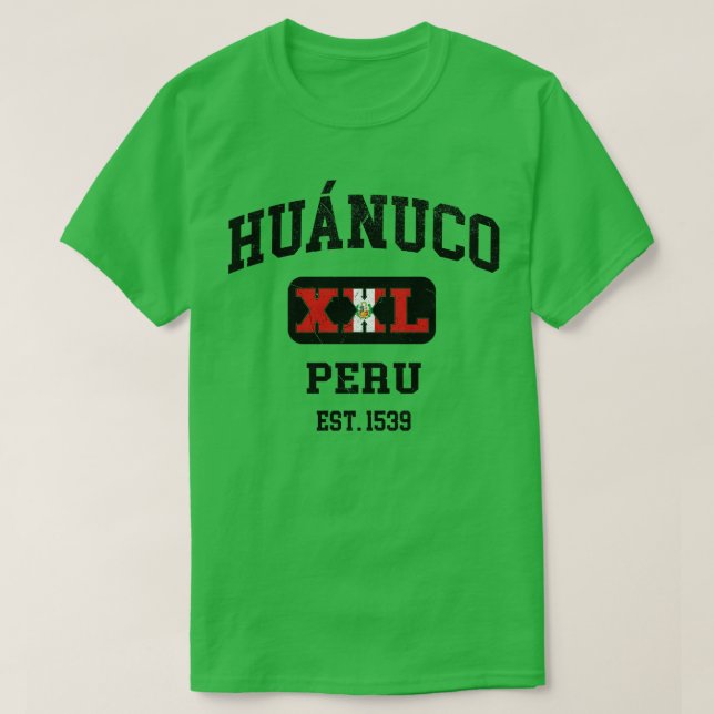 Camiseta Huanuco Peru XXL design Athletic (Frente do Design)