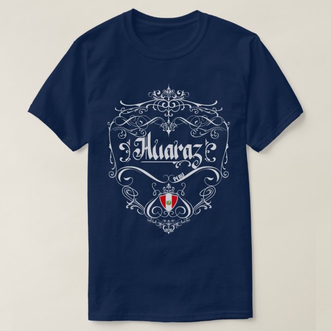 Camiseta Huaraz Vintage design 1 (Frente do Design)