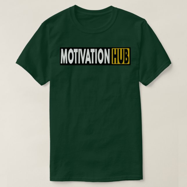 Camiseta hub de motivação (Frente do Design)