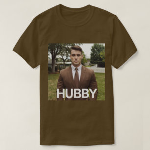 Camiseta Hubby Brown T-Shirt