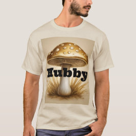 Camiseta Hubby Gold Mushroom