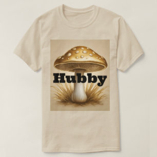 Camiseta Hubby Gold Mushroom