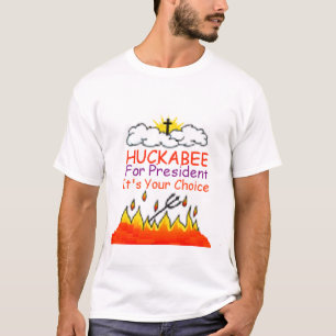 Camiseta Huckabee é seu t-shirt bem escolhido