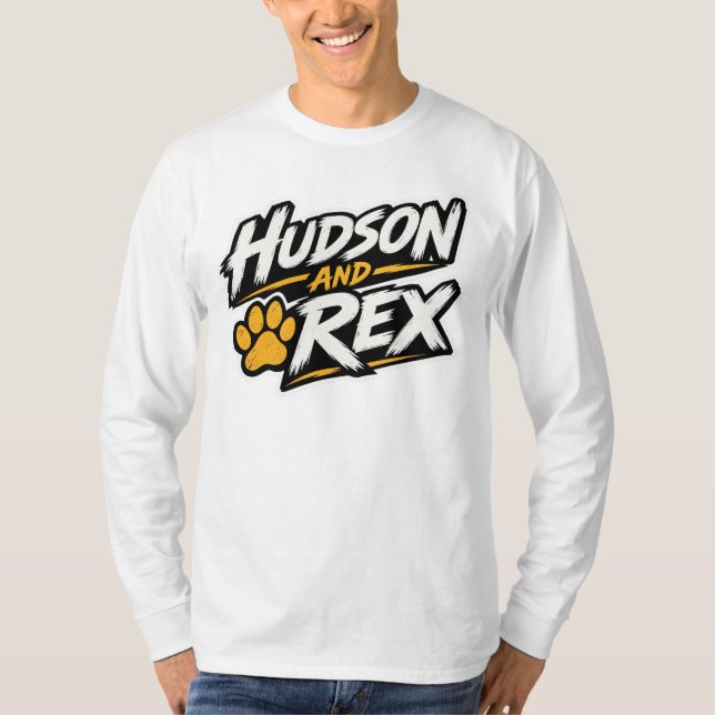Camiseta Hudson e Rex (Frente)