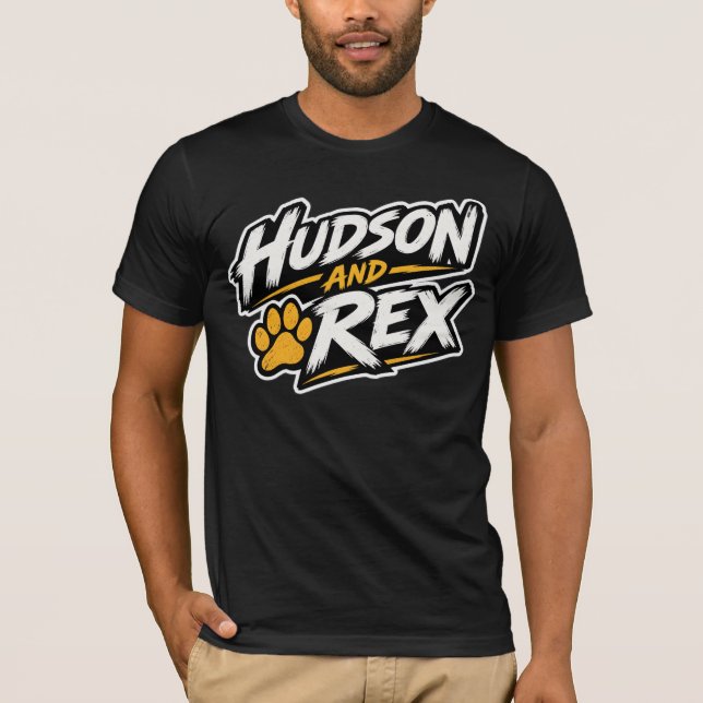 Camiseta Hudson e Rex (Frente)