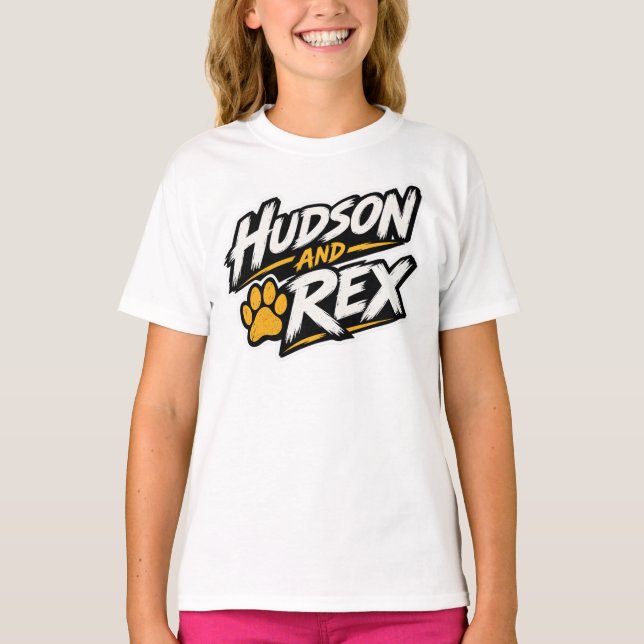 Camiseta Hudson e Rex (Frente)