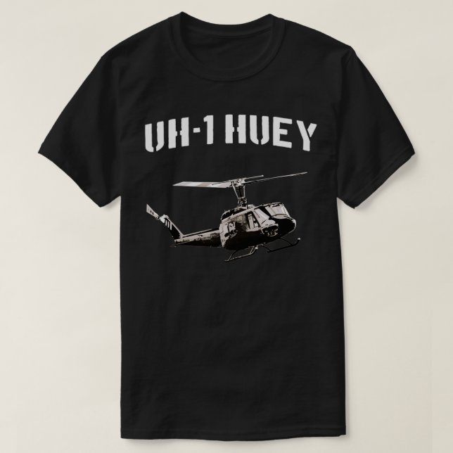 Camiseta Huey Helicopter 1 (Frente do Design)