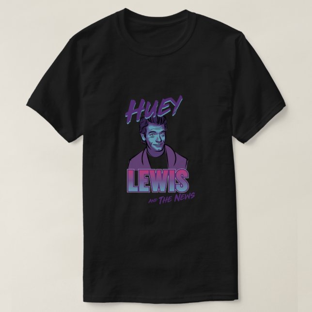 Camiseta Huey Lewis & The News Essential T-Shirt (Frente do Design)