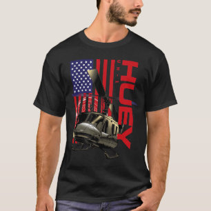 Camiseta Huey Militar Helicóptero Avião T-Shirt