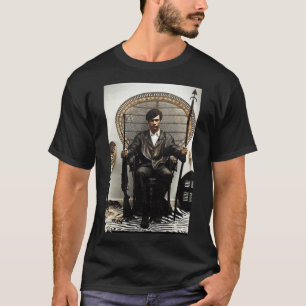 Camiseta Huey P Newton 1968. Colorida