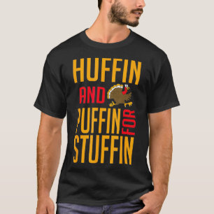 Camiseta Huffin E Puffin Para A Malhação De Ação De Graças