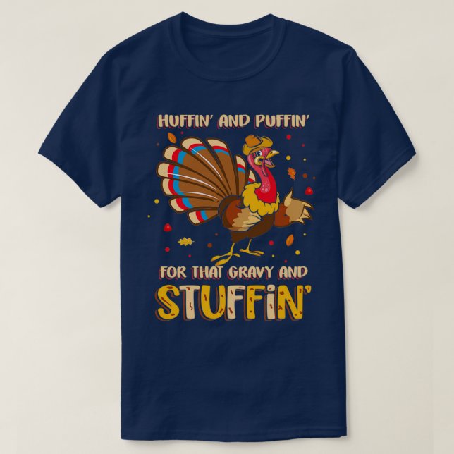 Camiseta Huffin E Puffin Para Essa Gravidez E Enfiamento (Frente do Design)