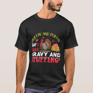 Camiseta HUFFIN' E PUFFIN' QUE ESTUDAM A Ação de Graças
