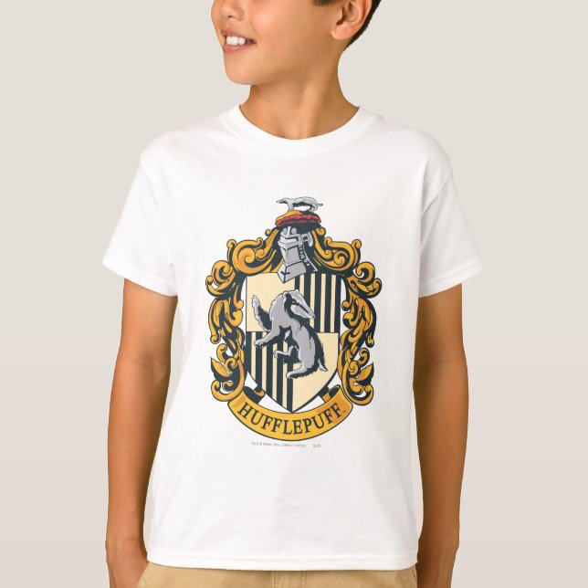 Camiseta Hufflepuff Crest (Frente)