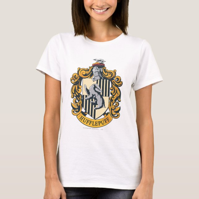 Camiseta Hufflepuff Crest (Frente)