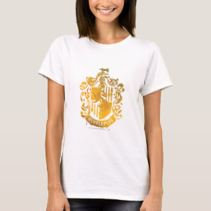 Camiseta Hufflepuff Crest - Splattered
