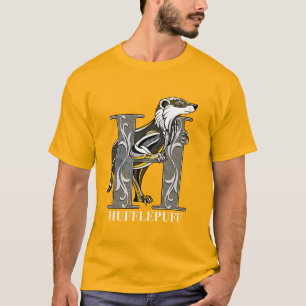 Camiseta HUFFLEPUFF™ Crosshatch Emblem