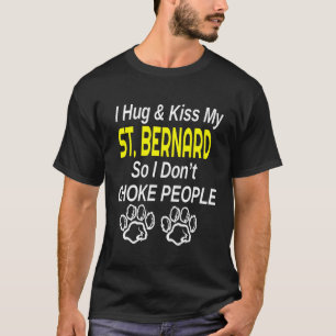 Camiseta Hug Biss Minha Rua Bernard Adorava Cachorro Cachor