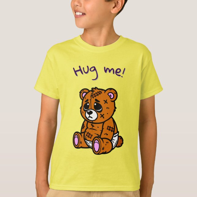 Camiseta Hug me Bear (Frente)