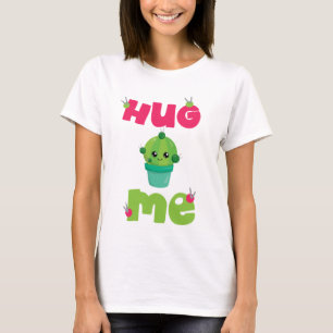 Camiseta Hug Me cactus